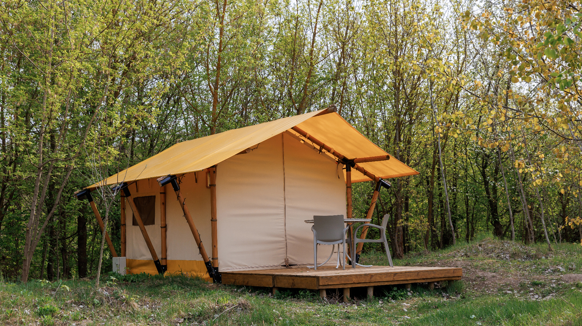 Glamping hiške Kolpa so naredile odličen dopust